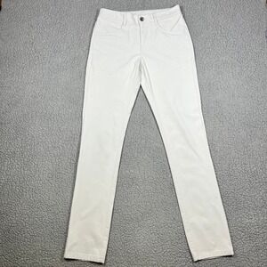 Vuori Meta Pant Slim Fit Performance Off White Men's Size 28 AthleisureV430
